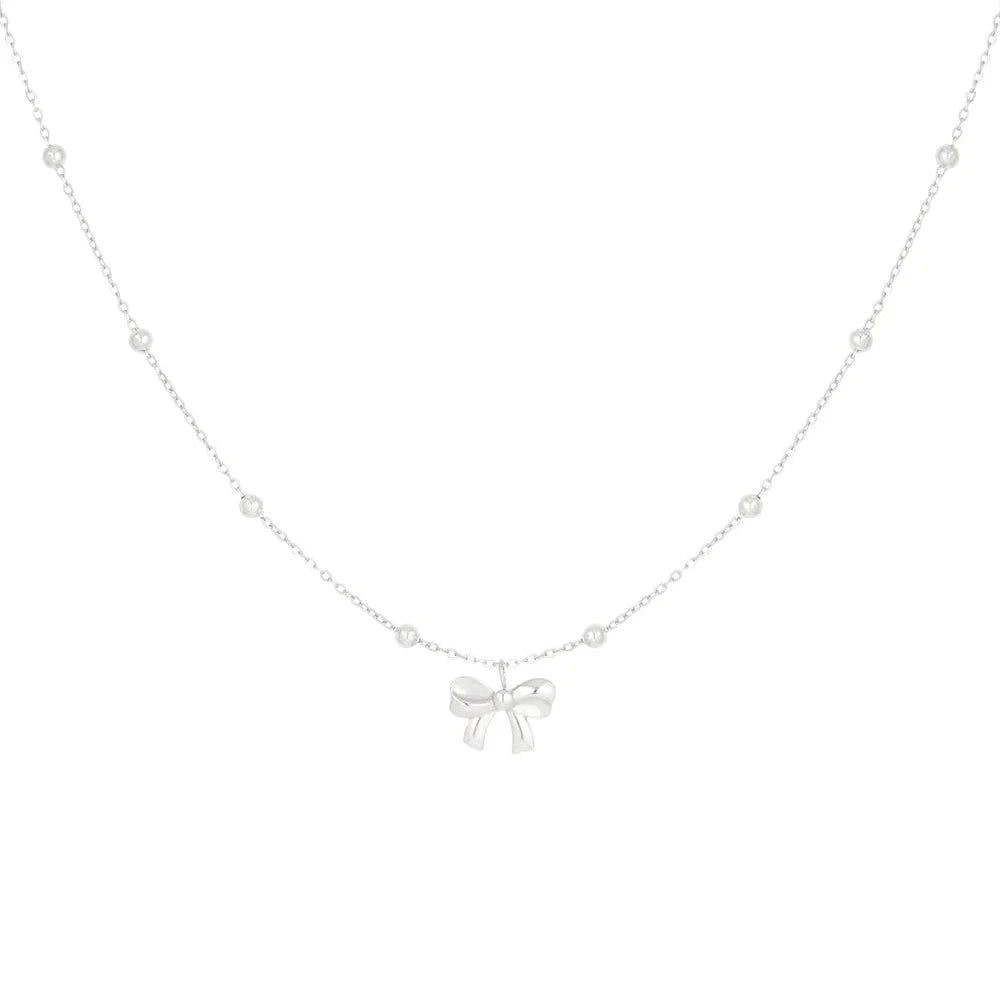 halsketting met Strikdetail