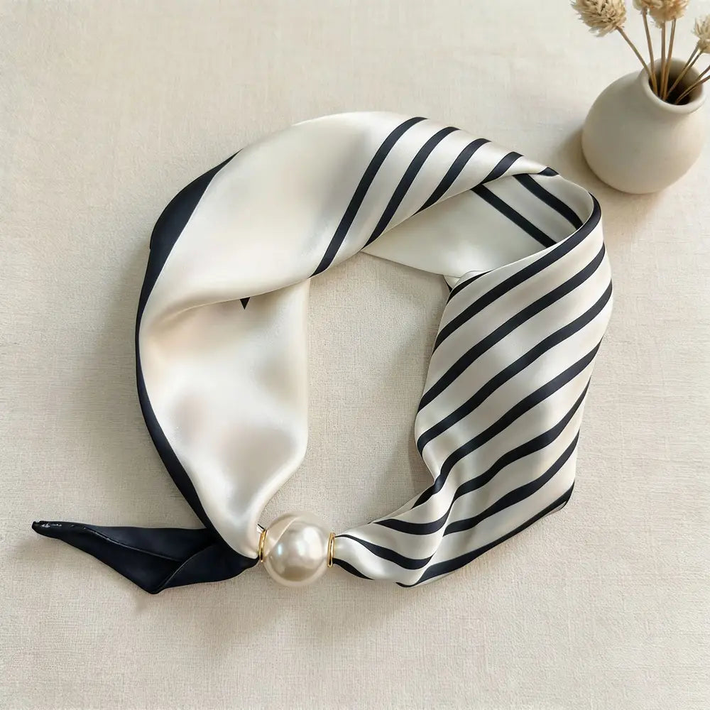 Elegant Gestreepte Bandana