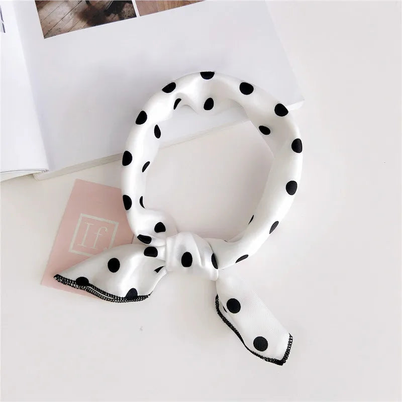 Elegant Polka Dots  Bandana