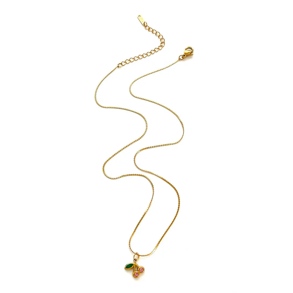 Kersen Sparkle Ketting
