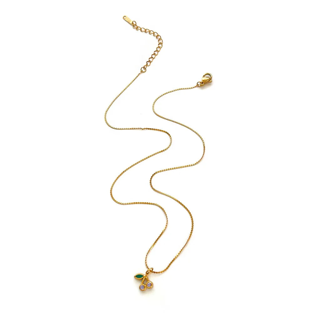 Kersen Sparkle Ketting