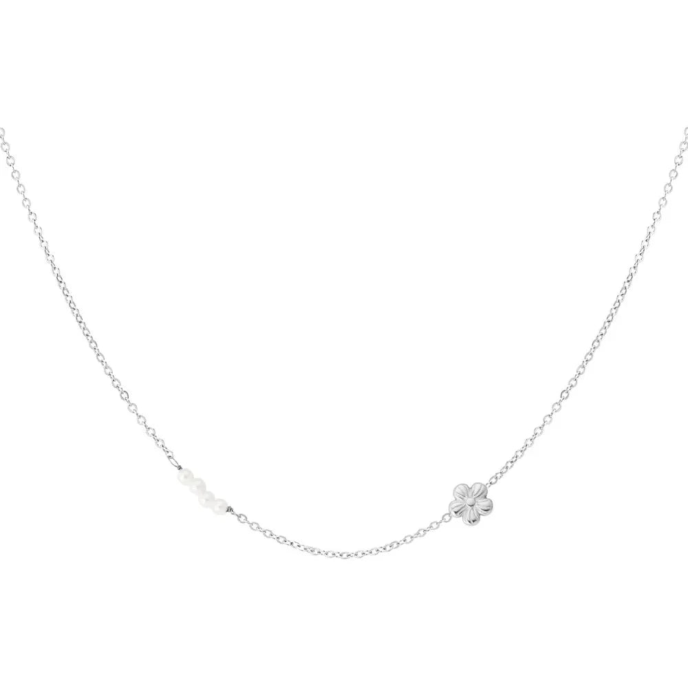 Bloesem Parels Ketting