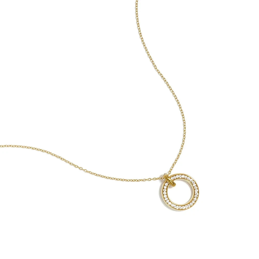 Ketting met cirkel hanger