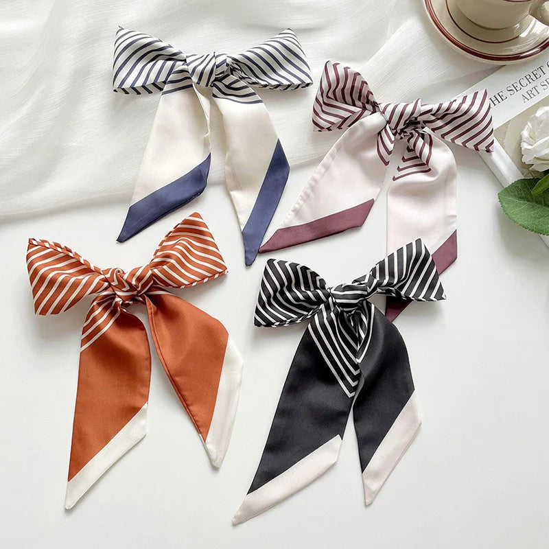 Smalle Minimalistische Gestreepte Bandana