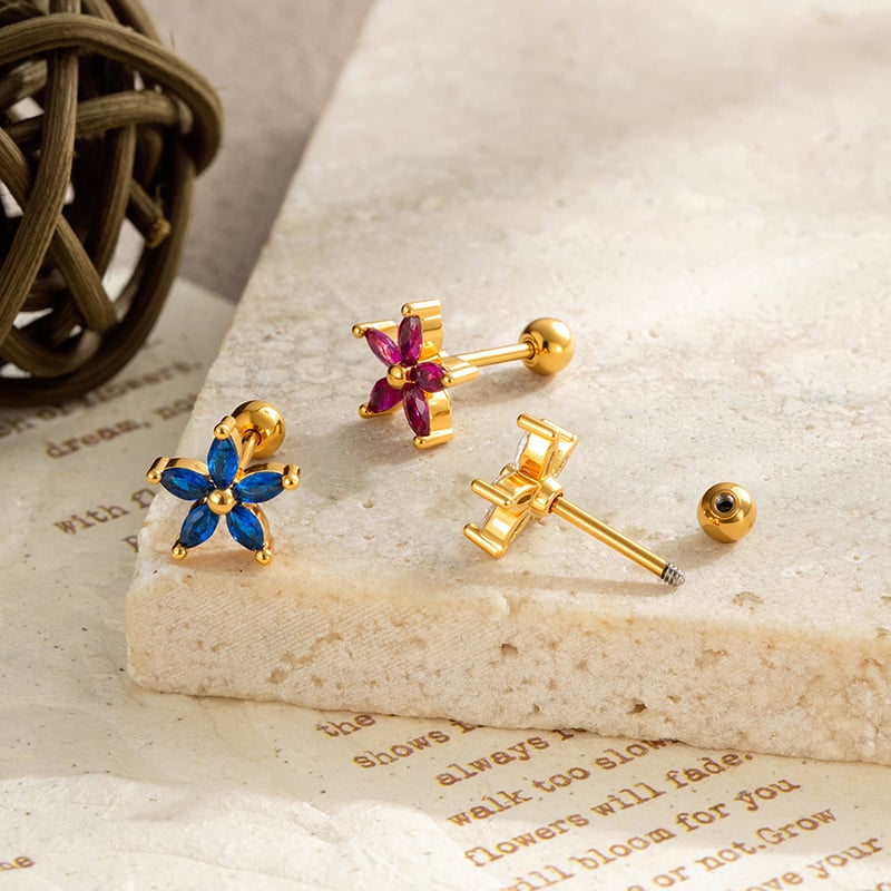 Flower Studs