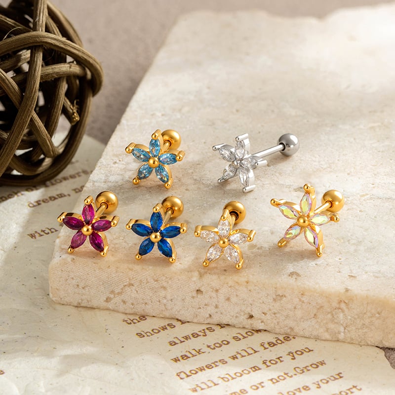 Flower Studs