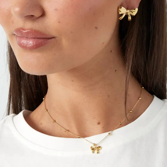 halsketting met Strikdetail